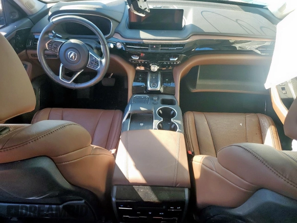 2022 Acura MDX Technology z VIN 5J8YD9H43NL012136, wystawiony jako Copart lot #45752875 z przebiegiem Nie podano mil oraz Szkoda całkowita • Salvage title. Historia ofert i sprzedaży dostępna na DreamBid. Obrazek 8.