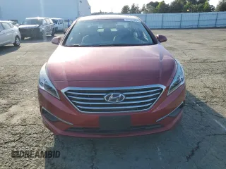 2016 Hyundai Sonata SE with VIN 5NPE24AF9GH323096, listed as a Copart auction lot 87087964 with 52,770 mi miles and Salvage Title. Bid and sale history available at carsss.com. Image 5.