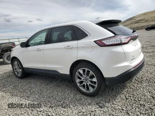 2017 Ford Edge Titanium with VIN 2FMPK4K97HBC21029, listed as a Copart auction lot 52618115 with 111,016 mi miles and Salvage Title. Bid and sale history available at carsss.com. Image 2.