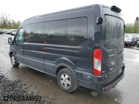 2019 Ford Transit Passenger XL with VIN 1FBAX2CG1KKA76486, listed as a Copart auction lot 52145045 with 143,240 mi miles and Clean Title. Bid and sale history available at carsss.com. Image 2.