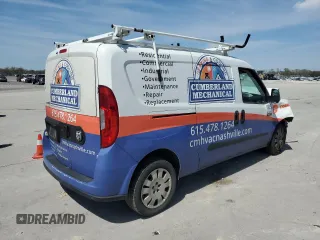 2016 Ram ProMaster City Cargo Tradesman SLT with VIN ZFBERFBT0G6B00196, listed as a Copart auction lot 51330705 with 164,887 mi miles and Salvage Title. Bid and sale history available at DreamBid. Image 3.