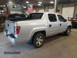 2008 Honda Ridgeline RT with VIN 2HJYK162X8H510676, listed as a Copart auction lot 60835755 with 257,654 mi miles and Clean title. Bid and sale history available at DreamBid. Image 3.