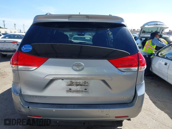 2011 Toyota Sienna XLE AAS with VIN 5TDYK3DC0BS107522, listed as a IAAI auction lot 41722324 with 171,855 mi miles and . Bid and sale history available at DreamBid. Image 16.