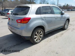 2014 Mitsubishi Outlander Sport ES with VIN 4A4AR3AU9EE001017, listed as a IAAI auction lot 41972458 with 58,040 mi miles. Bid and sale history available at carsss.com. Image 4.