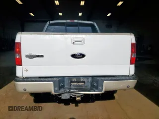 2008 Ford F-150 XLT with VIN 1FTPW14V28KD81567, listed as a Copart auction lot 60050705 with 333,364 mi miles and Clean title. Bid and sale history available at DreamBid. Image 6.
