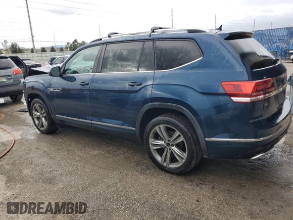 2018 Volkswagen Atlas SE with VIN 1V2FR2CA3JC557502, listed as a Copart auction lot 79512704 with 175,597 mi miles and Non repairable. Bid and sale history available at DreamBid. Image 2.