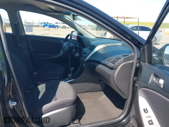 2017 Hyundai Accent SE with VIN KMHCT5AE6HU363642, listed as a IAAI auction lot 41973617 with 128,269 mi miles. Bid and sale history available at carsss.com. Image 5.