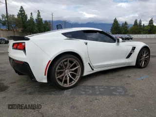 2018 Chevrolet Corvette Grand Sport 1LT with VIN 1G1YW2D76J5102453, listed as a Copart auction lot 81528983 with 0 mi miles. Bid and sale history available at carsss.com. Image 3.