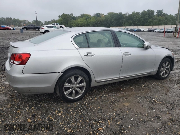 2008 Lexus GS 350 with VIN JTHCE96SX80016695, listed as a Copart auction lot 71560974 with 0 mi miles and Salvage Title. Bid and sale history available at carsss.com. Image 3.