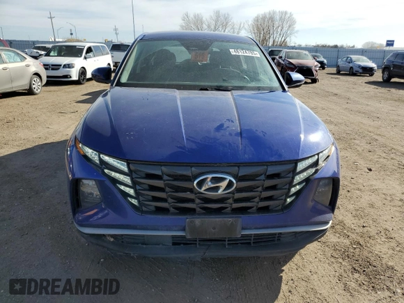 2022 Hyundai Tucson SE with VIN 5NMJA3AE6NH007457, listed as a Copart auction lot 48124785 with 61,281 mi miles and Clean Title. Bid and sale history available at carsss.com. Image 5.