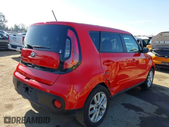 2019 Kia Soul with VIN KNDJN2A25K7661566, listed as a IAAI auction lot 42004423 with 29,294 mi miles and . Bid and sale history available at DreamBid. Image 4.