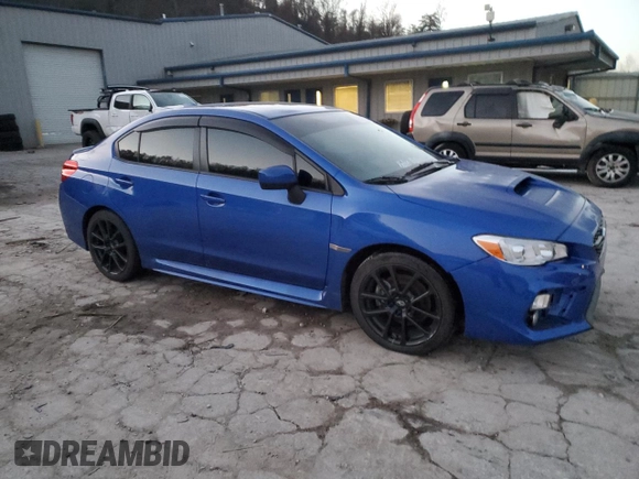 2021 Subaru WRX Premium with VIN JF1VA1C69M9822568, listed as a Copart auction lot 81833414 with 28,474 mi miles and Salvage Title. Bid and sale history available at carsss.com. Image 4.