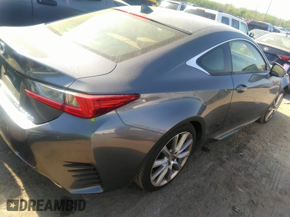 2016 Lexus RC 300 F Sport with VIN JTHSM5BC0G5000271, listed as a IAAI auction lot 36400494 with 71,678 mi miles and . Bid and sale history available at carsss.com. Image 4.