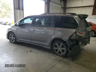 2017 Toyota Sienna SE with VIN 5TDXZ3DC4HS898217, listed as a Copart auction lot 81272463 with 143,748 mi miles and Salvage Title. Bid and sale history available at carsss.com. Image 2.