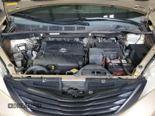 2011 Toyota Sienna with VIN 5TDZK3DC6BS043328, listed as a Copart auction lot 57793075 with 252,087 mi miles and Clean title. Bid and sale history available at DreamBid. Image 12.