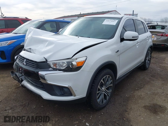 2016 Mitsubishi Outlander Sport 2.0 ES with VIN JA4AP3AU0GZ025757, listed as a IAAI auction lot 41834847 with 89,541 mi miles. Bid and sale history available at carsss.com. Image 17.