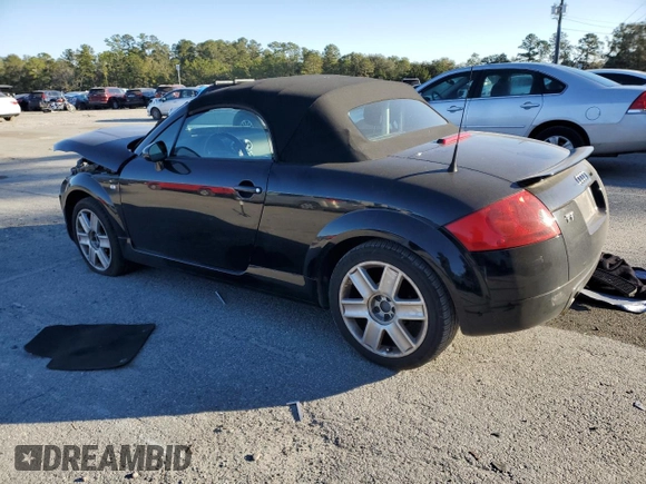 2006 Audi TT with VIN TRUTC28N261006519, listed as a Copart auction lot 83433394 with 0 mi miles and Salvage Title. Bid and sale history available at carsss.com. Image 2.