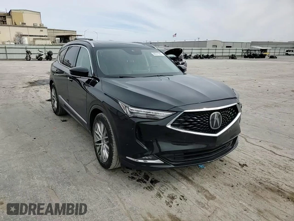 2022 Acura MDX w/Advance Package with VIN 5J8YE1H84NL017363, listed as a Copart auction lot 48327565 with 66,940 mi miles and Salvage Title. Bid and sale history available at carsss.com. Image 12.