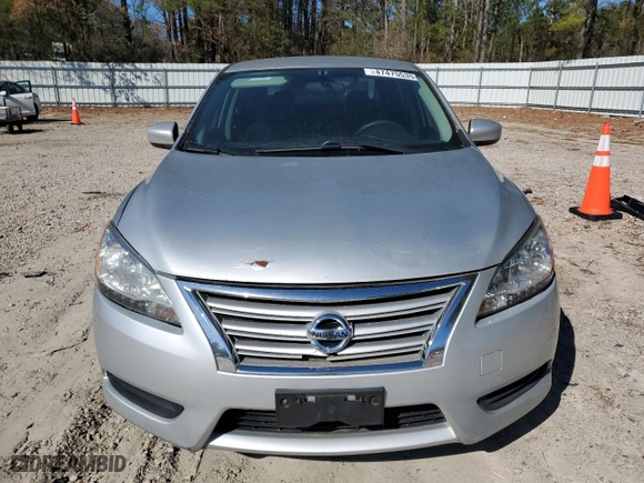 2014 Nissan Sentra S with VIN 3N1AB7AP6EL620433, listed as a Copart auction lot 47475535 with 126,929 mi miles and Clean Title. Bid and sale history available at carsss.com. Image 5.