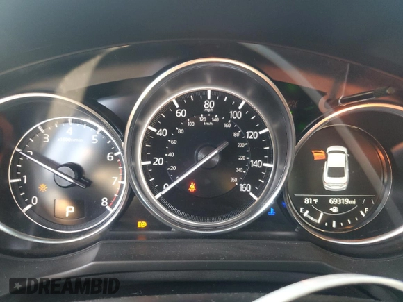 2021 Mazda 6 Touring with VIN JM1GL1VM6M1612064, listed as a Copart auction lot 50189355 with 69,319 mi miles and Salvage Title. Bid and sale history available at DreamBid. Image 9.