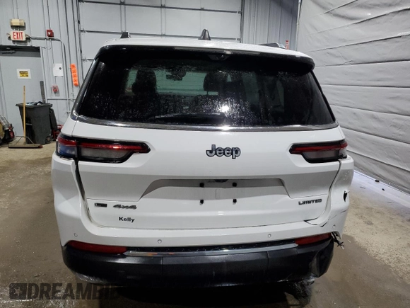 2021 Jeep Grand Cherokee Limited with VIN 1C4RJKBG6M8112156, listed as a Copart auction lot 48715225 with 31,115 mi miles and Salvage Title. Bid and sale history available at DreamBid. Image 6.