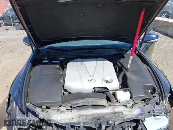 2008 Lexus GS 350 with VIN JTHCE96S980019376, listed as a IAAI auction lot 42027329 with 228,978 mi miles. Bid and sale history available at carsss.com. Image 10.
