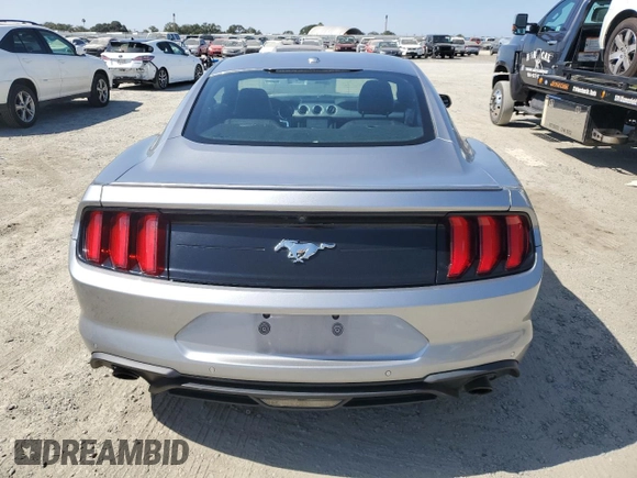 2020 Ford Mustang EcoBoost with VIN 1FA6P8TH2L5136553, listed as a Copart auction lot 62177345 with 61,106 mi miles and Clean title. Bid and sale history available at DreamBid. Image 6.