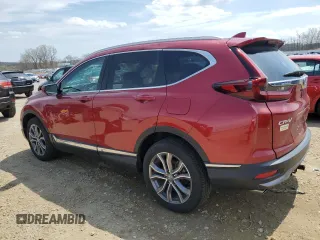 2021 Honda CR-V Touring with VIN 2HKRW2H98MH658016, listed as a Copart auction lot 54430955 with 32,382 mi miles and Salvage Title. Bid and sale history available at carsss.com. Image 2.