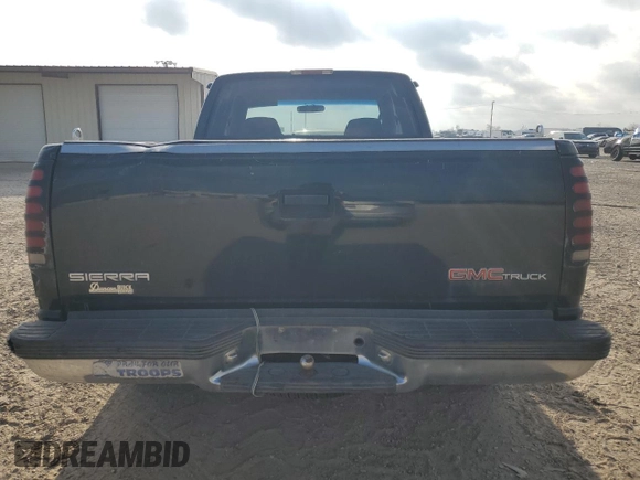 1996 GMC Sierra 1500 with VIN 2GTEC19W7T1539525, listed as a Copart auction lot 48338885 with 175,582 mi miles and Salvage Title. Bid and sale history available at DreamBid. Image 6.