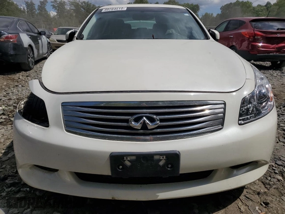 2008 Infiniti G35 with VIN JNKBV61E48M213883, listed as a Copart auction lot 66284514 with Not Provided miles and Salvage Title. Bid and sale history available at DreamBid. Image 5.