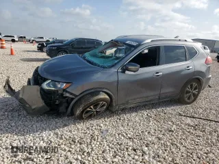 2019 Nissan Rogue SV with VIN JN8AT2MT5KW263035, listed as a Copart auction lot 64953555 with 92,842 mi miles and Salvage title. Bid and sale history available at DreamBid. Image 1.