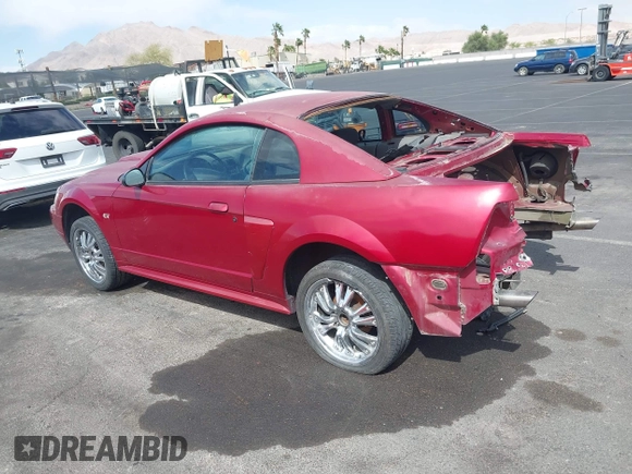 2003 Ford Mustang GT Deluxe with VIN 1FAFP42X43F363173, listed as a IAAI auction lot 42086161 with 103,828 mi miles. Bid and sale history available at carsss.com. Image 3.