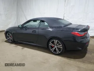 2023 BMW 4 Series 430i z VIN WBA23AT06PCL91792, wystawiony jako Copart lot #85511134 z przebiegiem 14 326 mil mil oraz Nie do naprawy. Historia ofert i sprzedaży dostępna na DreamBid. Obrazek 2.
