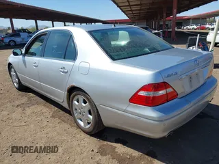 2005 Lexus LS 430 z VIN JTHBN36F150180604, wystawiony jako IAAI lot #41673727 z przebiegiem 182 363 mil mil oraz . Historia ofert i sprzedaży dostępna na DreamBid. Obrazek 3.
