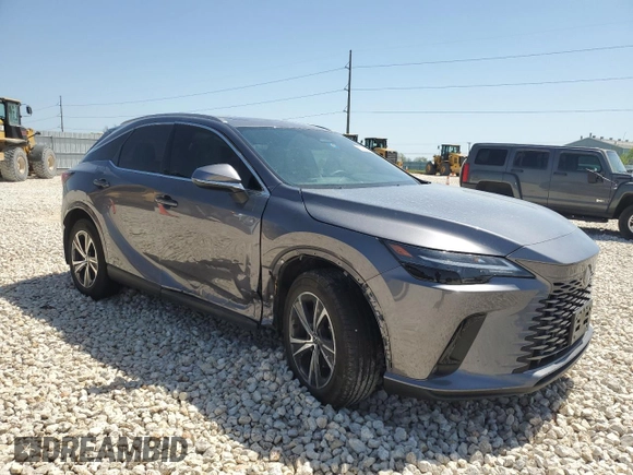 2023 Lexus RX 350h z VIN 2T2BBMCA9PC019785, wystawiony jako Copart lot #50263465 z przebiegiem 29 014 mil mil oraz Szkoda całkowita • Salvage title. Historia ofert i sprzedaży dostępna na DreamBid. Obrazek 4.