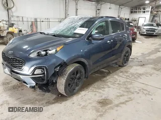 2020 Kia Sportage S with VIN KNDP6CAC1L7689940, listed as a IAAI auction lot 41816073 with 63,878 mi miles. Bid and sale history available at carsss.com. Image 2.