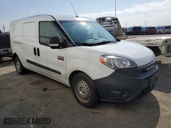 2019 Ram ProMaster City Cargo Tradesman with VIN ZFBHRFAB8K6M67715, listed as a Copart auction lot 46584724 with 203,688 mi miles and . Bid and sale history available at DreamBid. Image 4.
