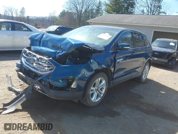 2020 Ford Edge SEL with VIN 2FMPK4J97LBA25067, listed as a IAAI auction lot 41824744 with 100,232 mi miles. Bid and sale history available at carsss.com. Image 2.