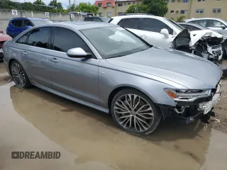 2018 Audi A6 Premium Plus with VIN WAUD8AFC8JN092221, listed as a Copart auction lot 55961053 with 36,126 mi miles. Bid and sale history available at carsss.com. Image 4.