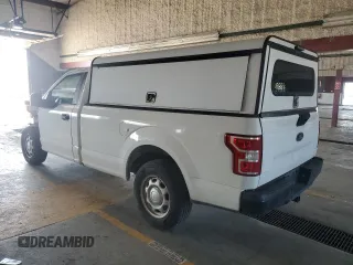 2018 Ford F-150 XL with VIN 1FTMF1CB3JKE19324, listed as a Copart auction lot 60817995 with Not provided miles and Salvage title. Bid and sale history available at DreamBid. Image 2.