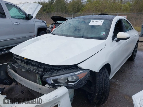 2021 Mercedes-Benz CLA 250 with VIN W1K5J4GB6MN151652, listed as a IAAI auction lot 41301347 with 84,677 mi miles and . Bid and sale history available at DreamBid. Image 18.