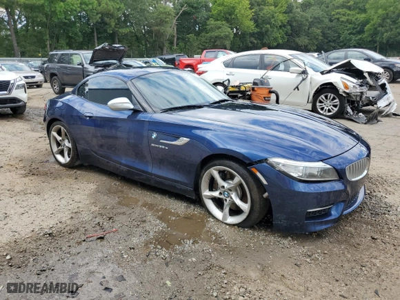 2015 BMW Z4 sDrive35is with VIN WBALM1C59FE634589, listed as a Copart auction lot 67096594 with NaN miles and Salvage Title. Bid and sale history available at carsss.com. Image 4.