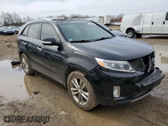2014 Kia Sorento SX Limited with VIN 5XYKW4A78EG450300, listed as a Copart auction lot 49054375 with Not Provided miles and Salvage Title. Bid and sale history available at carsss.com. Image 4.