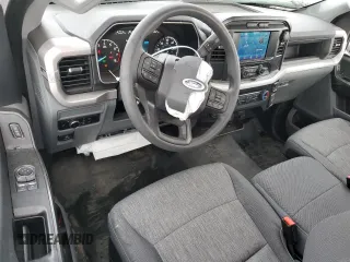2023 Ford F-150 XL with VIN 1FTMF1CBXPKD85858, listed as a Copart auction lot 49248355 with 26,742 mi miles and Salvage Title. Bid and sale history available at carsss.com. Image 8.