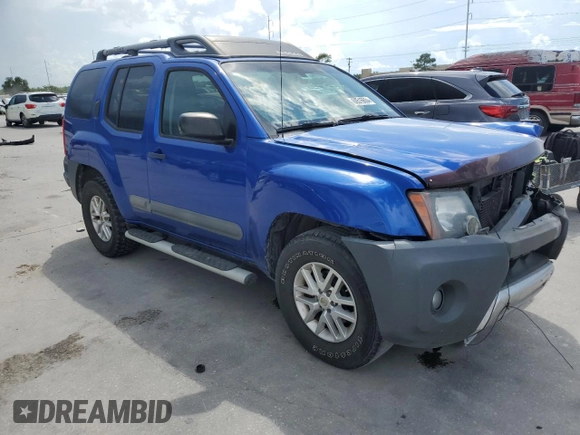 2015 Nissan Xterra S with VIN 5N1AN0NU8FN654589, listed as a Copart auction lot 68990714 with 134,985 mi miles and Salvage Title. Bid and sale history available at DreamBid. Image 4.