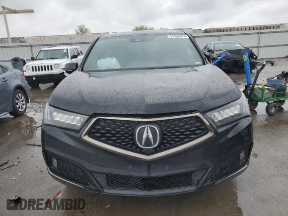 2019 Acura MDX Technology with VIN 5J8YD4H0XKL008399, listed as a Copart auction lot 51506575 with 61,658 mi miles and Salvage title. Bid and sale history available at DreamBid. Image 5.