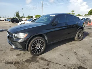 2021 Mercedes-Benz GLC 300 with VIN W1N0J8EB6MF990993, listed as a Copart auction lot 63092535 with 65,922 mi miles and Salvage title. Bid and sale history available at DreamBid. Image 1.
