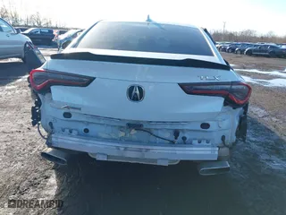 2021 Acura TLX w/A-Spec Package with VIN 19UUB5F59MA013665, listed as a IAAI auction lot 41569907 with 48,429 mi miles. Bid and sale history available at carsss.com. Image 18.