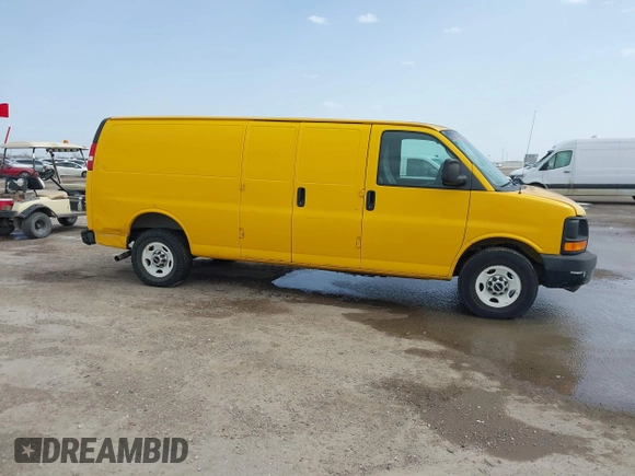 2012 GMC Savana Cargo Van with VIN 1GTW7GCA9C1900087, listed as a IAAI auction lot 41716404 with 277,445 mi miles. Bid and sale history available at carsss.com. Image 13.