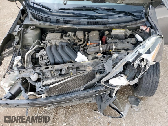 2017 Nissan Versa SV with VIN 3N1CN7AP4HK429118, listed as a Copart auction lot 60467475 with 130,154 mi miles and Salvage title. Bid and sale history available at DreamBid. Image 11.